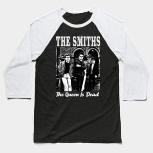 the queen is dead white style Baseball T-Shirt